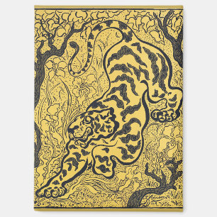 Aimant Impression d'art nouveau vintage de Paul Ranson Ti