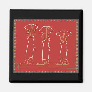 Aimant impression en bois #3