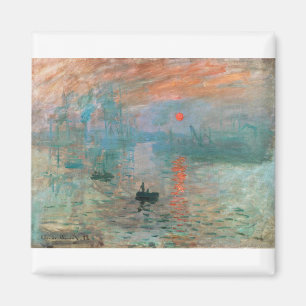 Aimant Impression, Sunrise 1872 Claude Monet