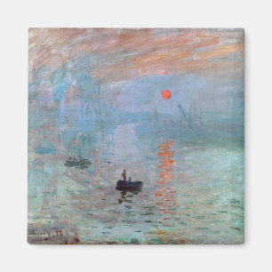 Aimant Impression, Sunrise, Claude Monet, 1872