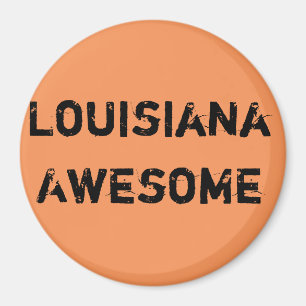 Aimant impressionnant de citation de la Louisiane