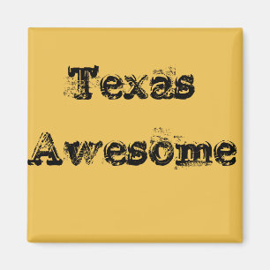 Aimant impressionnant frais de citation du Texas