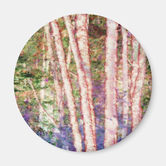 Aimant Impressions de printemps (Devant)