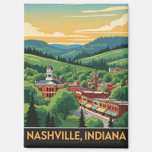 Aimant Indiana Nashville Travel