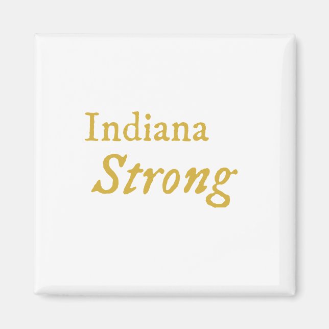 Aimant Indiana Strong (Devant)
