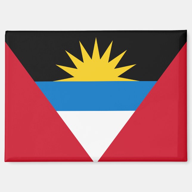 aimant indicateur antigua et barbuda (Recto)