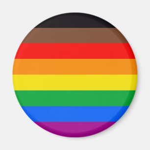 Aimant Indicateur de la fierté LGBTQ (8 bandes)