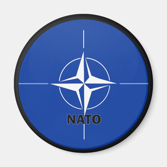 Aimant Indicateur de qualité Nato Roundel (Devant)