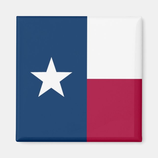 Aimant Indicateur d'état du Texas (Devant)