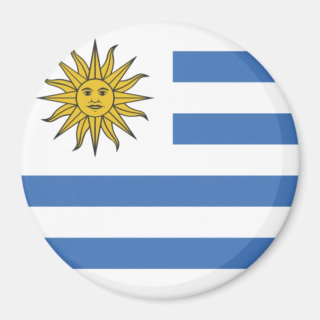 Aimant Indicateur Uruguay (Devant)