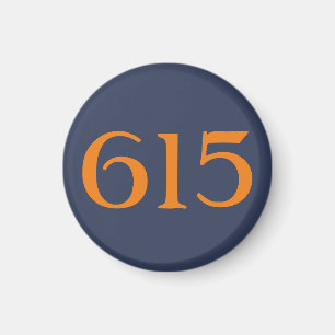 Aimant Indicatif régional 615 (Nashville)