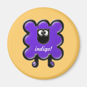 Aimant indigo woollie