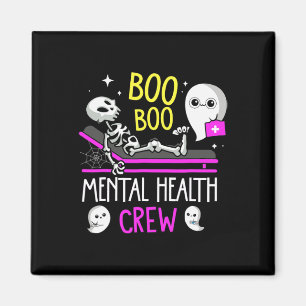 Aimant Infirmière en santé mentale Psych Boo Boo Équipage