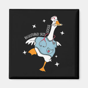 Aimant Infirmière Silly Goose Infirmière pédiatrique Appr