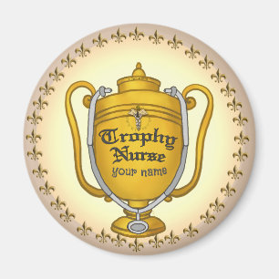 Aimant Infirmière Trophée