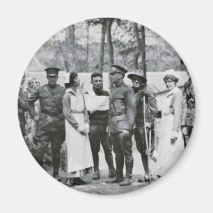 Aimant Infirmières et médecins de la Première Guerre mond