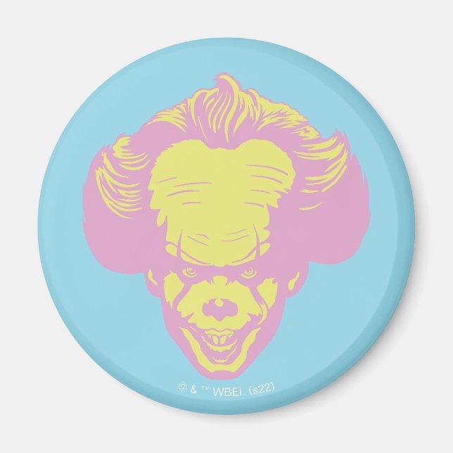 Aimant informatique | Motif principal Pennywise Pastel (Devant)