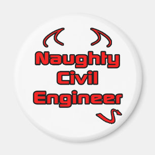Aimant Ingénieur civil malin