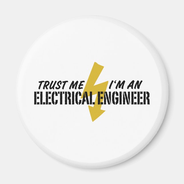 Aimant Ingénieur électrique (Devant)