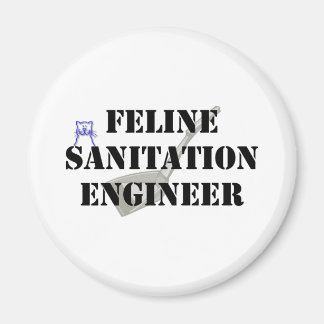 Aimant Ingénieur Sanitaire Feline