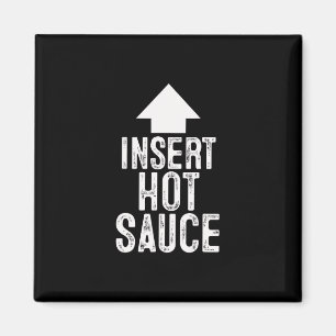 Aimant Insérer une sauce piquante Halloween flèche pointa