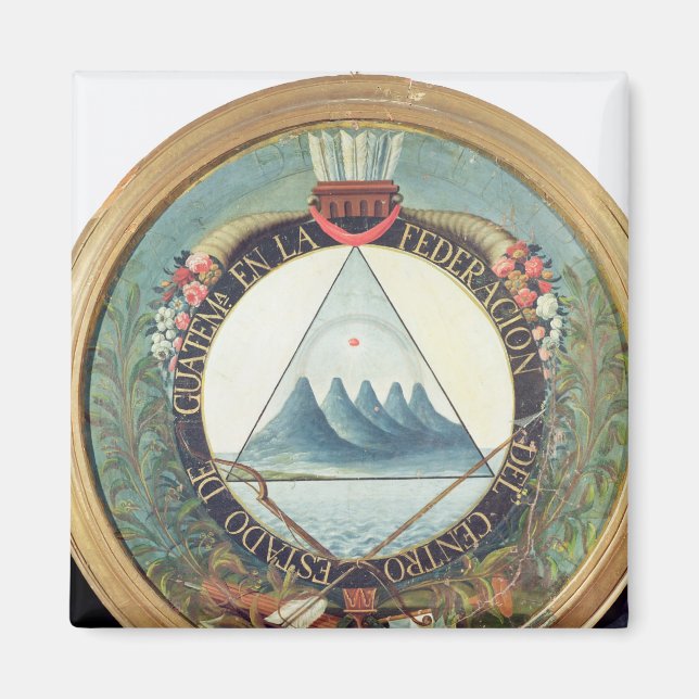 Aimant Insigne de la Fédération du Guatemala (Devant)