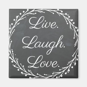 Aimant Inspiration - vivent l'aimant d'amour de rire