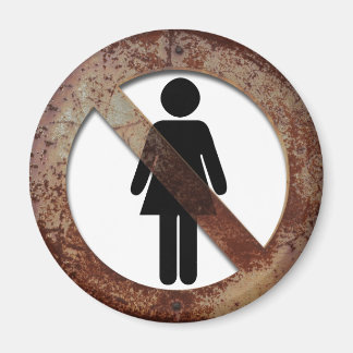 Aimant Interdit aux femmes
