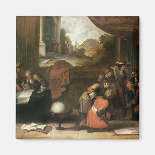 Aimant Intérieur d'une salle avec géographes