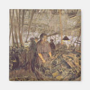 Aimant Intérieur d'une usine de munitions