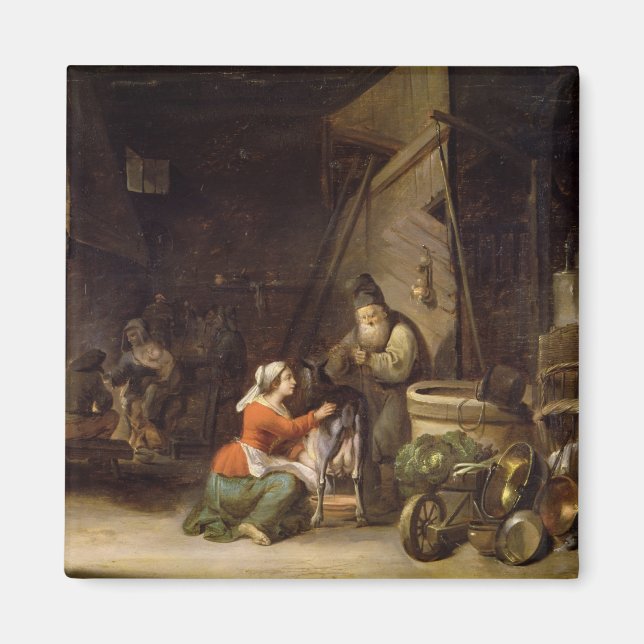 Aimant Intérieur rustique (Devant)