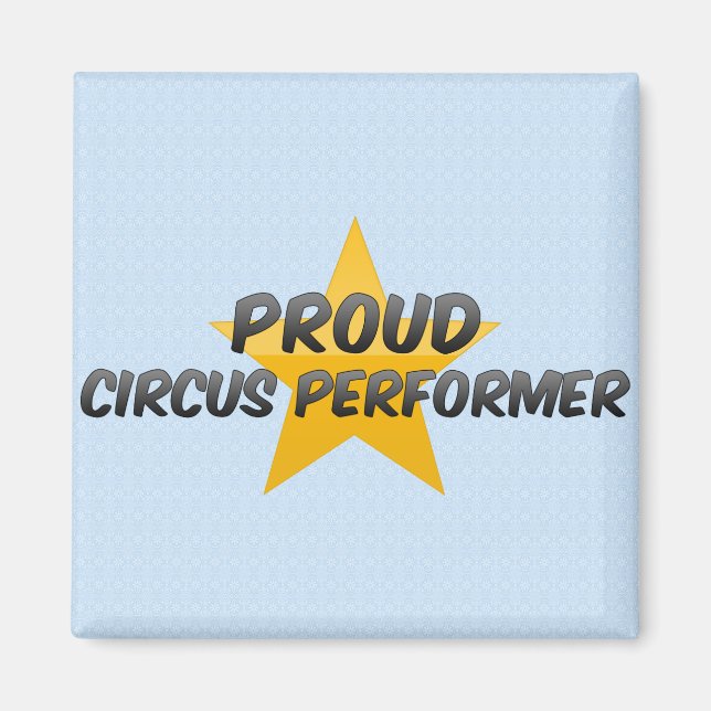 Aimant Interprète de cirque fier (Devant)
