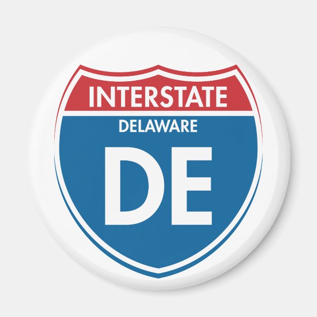 Aimant Interstate Delaware DE (Devant)