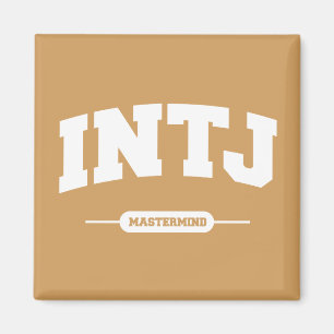 Aimant INTJ - Cerveau - style d'université