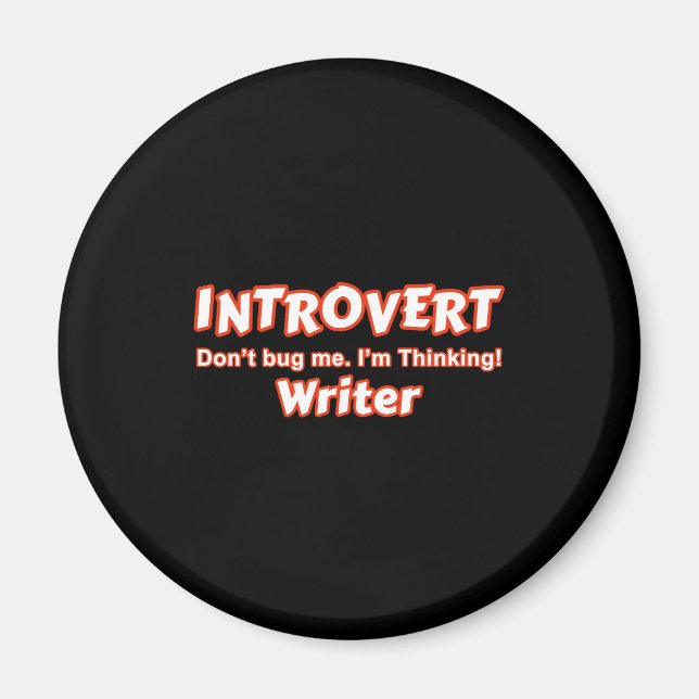 Aimant Introvert Writer (Devant)