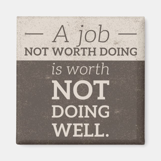 Aimant Inutile de faire l'aimant (Devant)