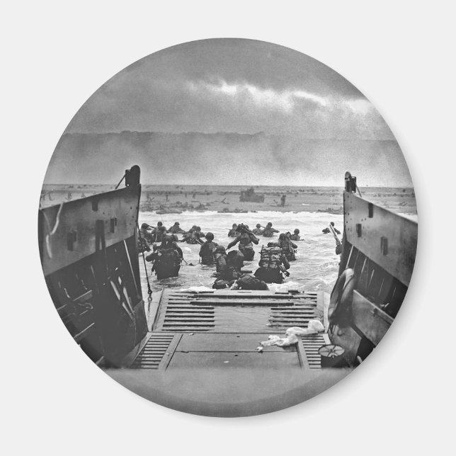 Aimant Invasion de Normandie au Jour J - 1944 (Devant)