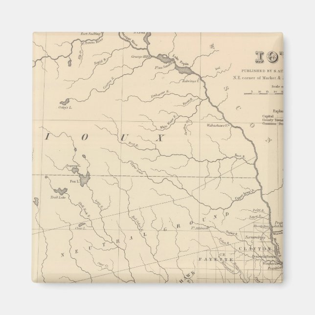 Aimant Iowa 2 (Devant)