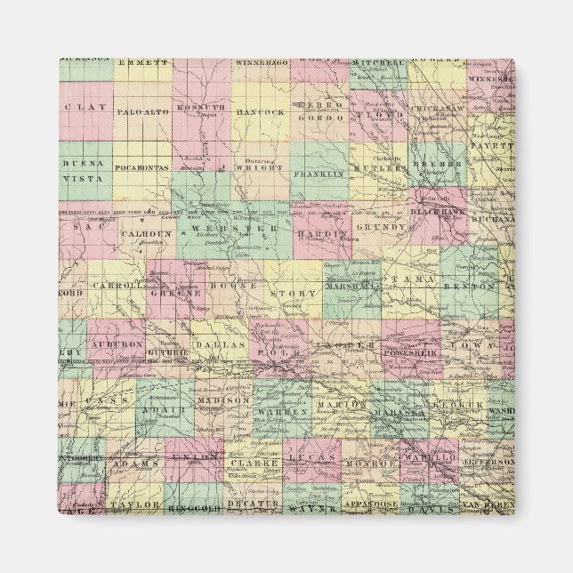 Aimant Iowa 3 (Devant)