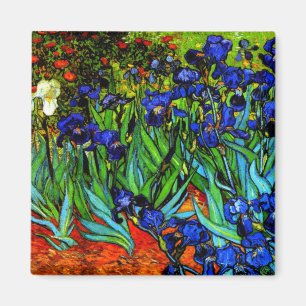 Aimant Irises, le célèbre tableau floral de Van Gogh