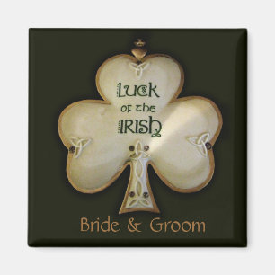 Aimant irlandais de shamrock