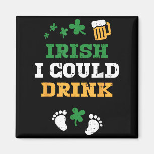 Aimant Irlandais je pourrais boire annonce de grossesse S