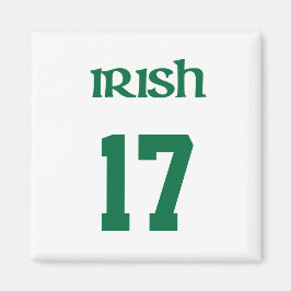 Aimant Irlandais Saint Patrick's day Sport
