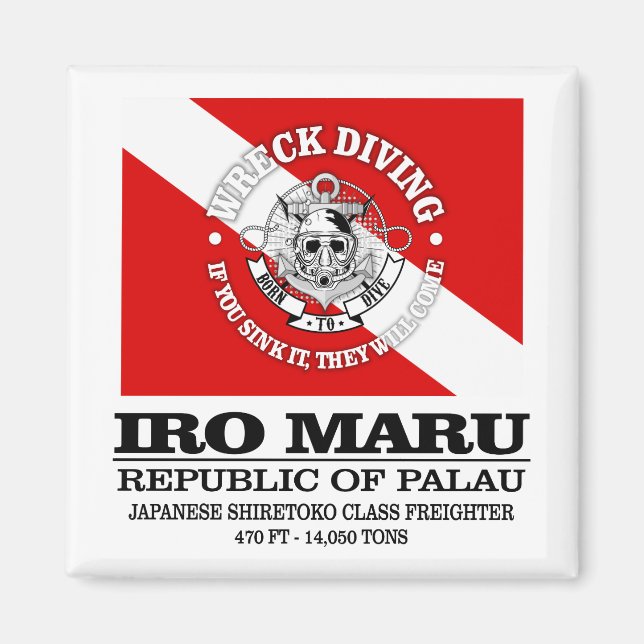 Aimant Iro Maru (meilleures épaves) (Devant)