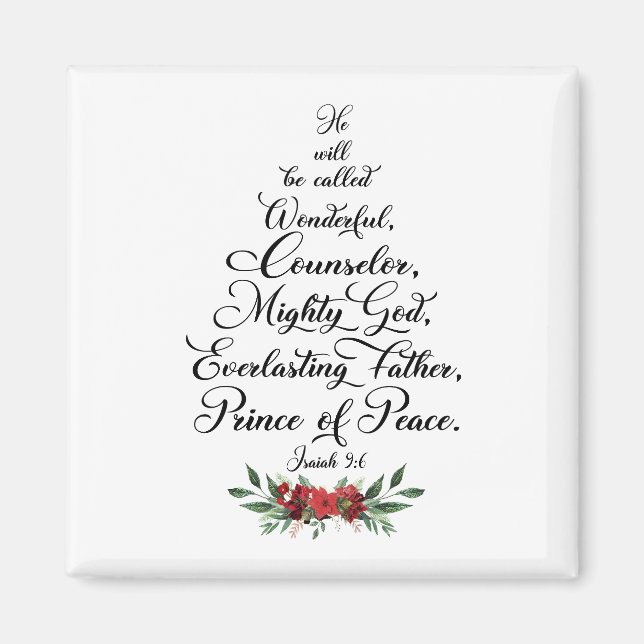 Aimant Isaiah 9:6 He will be called wonderful (Devant)