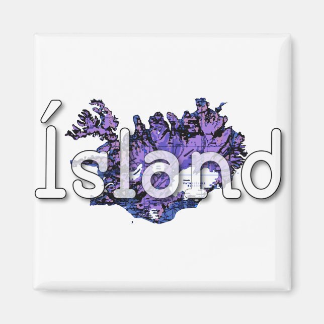 Aimant Islande (Devant)