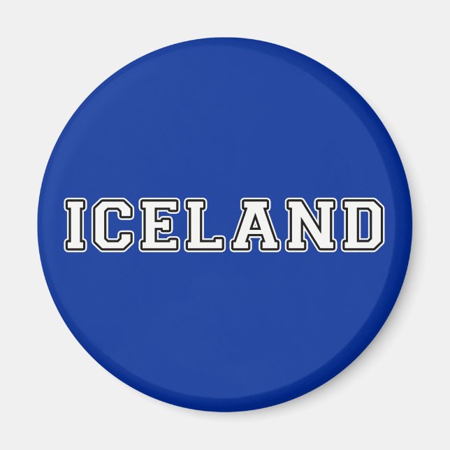 Aimant Islande (Devant)