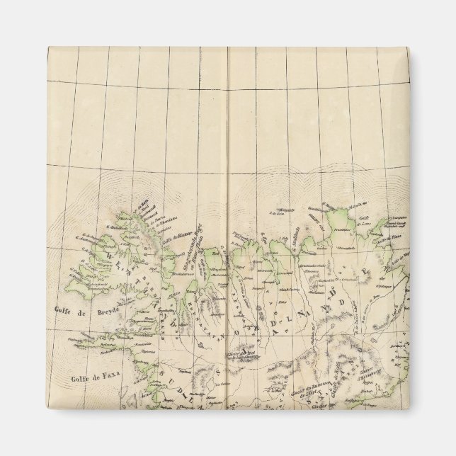 Aimant Islande, Europe (Devant)