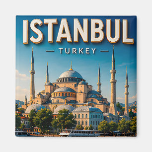 Aimant Istanbul Turquie Hagia Sophia Bosphore Culturel