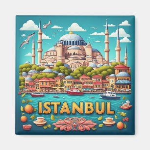 Aimant 🧲 Istanbul Turquie Mémoire de Voyage pour les Vis